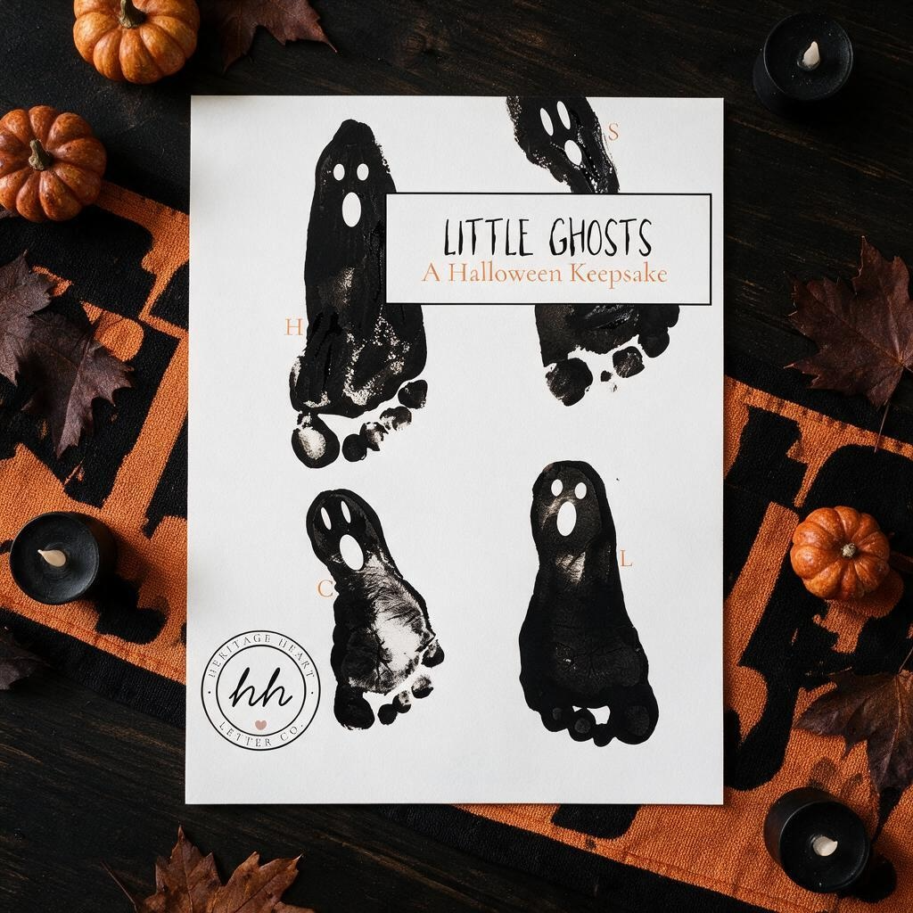 Little Ghosts - A Single Year Halloween Keepsake