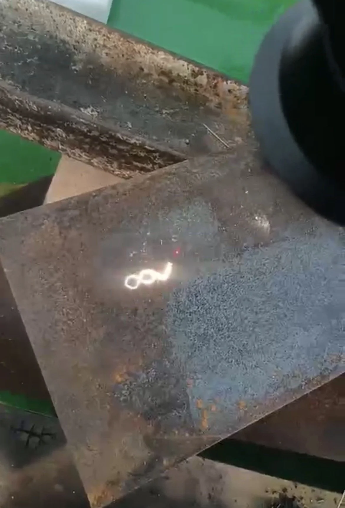 Laser cleaning is a process that will remove any contanimants from the surface and allow the owner to treat the surface as desired