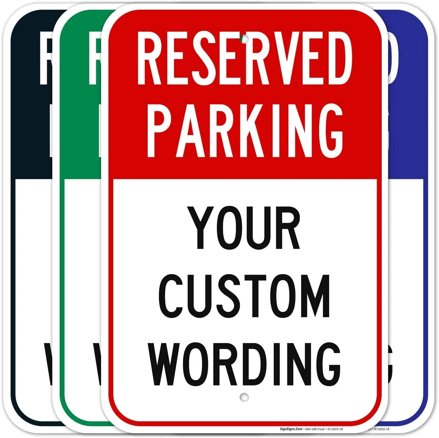 Custom Reserved Parking