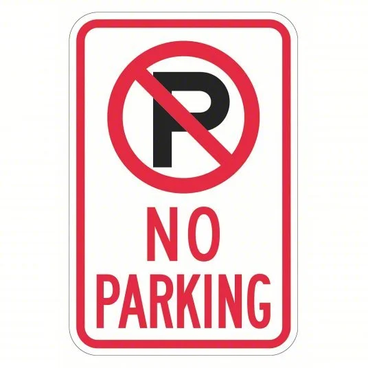No Parking Signs