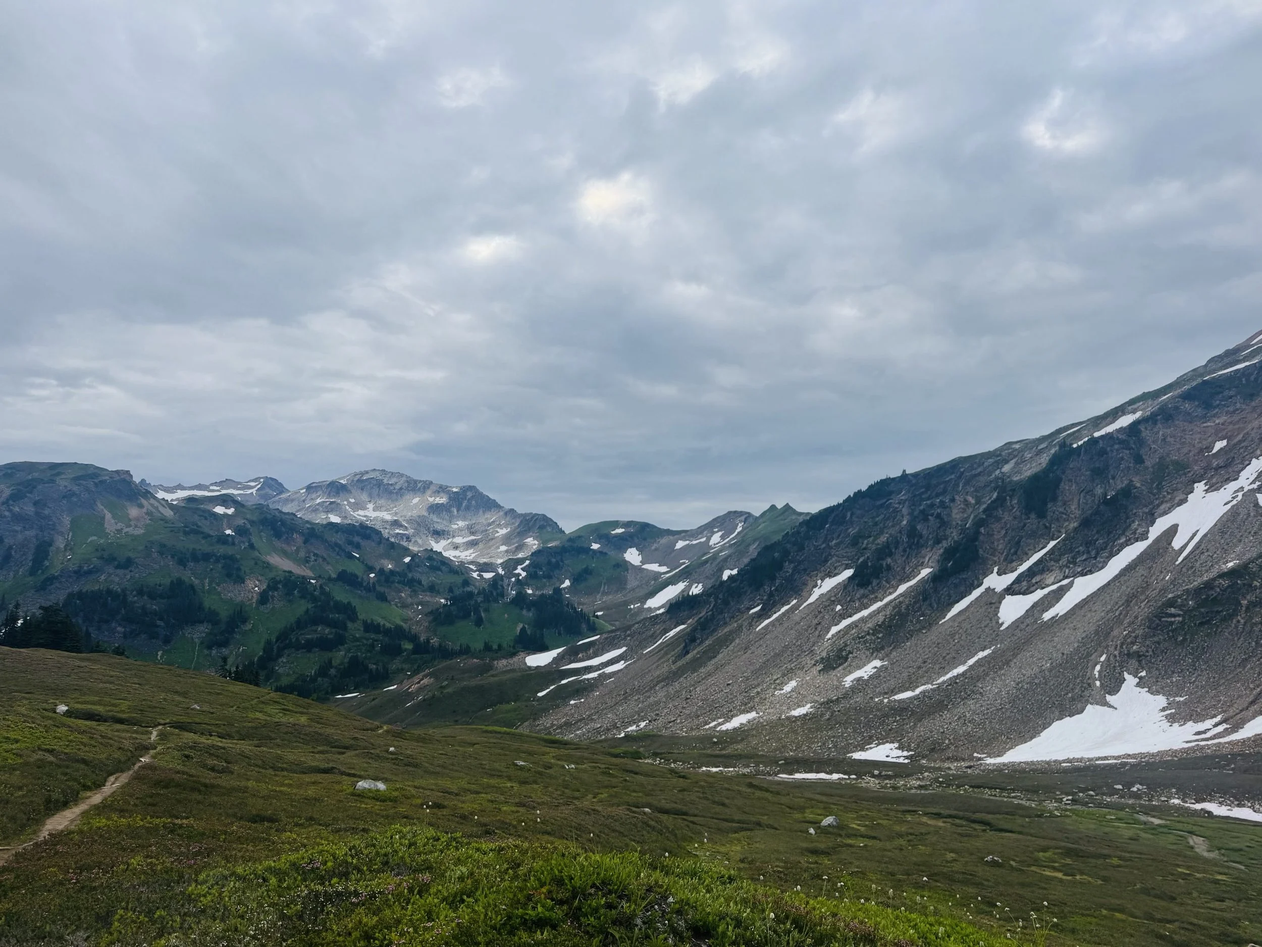 Over the Mountain Pass to Stevens Pass