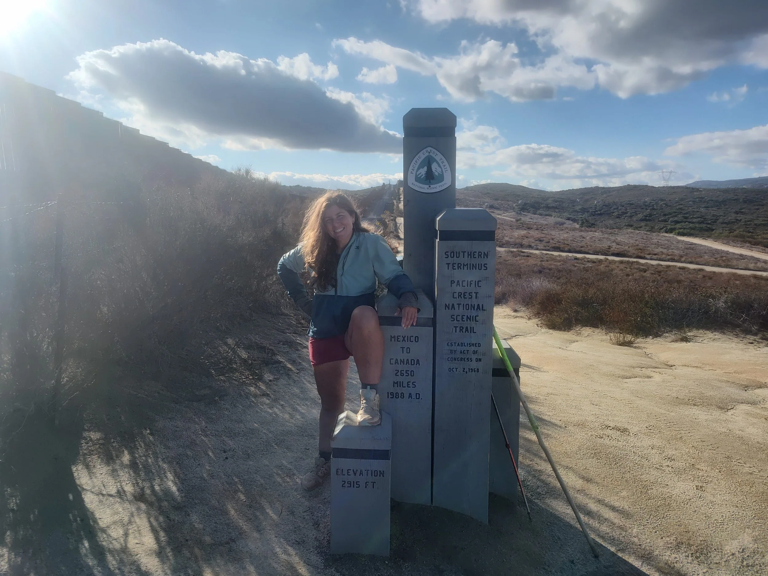 PCT Southern Terminus, Campo California - 2023