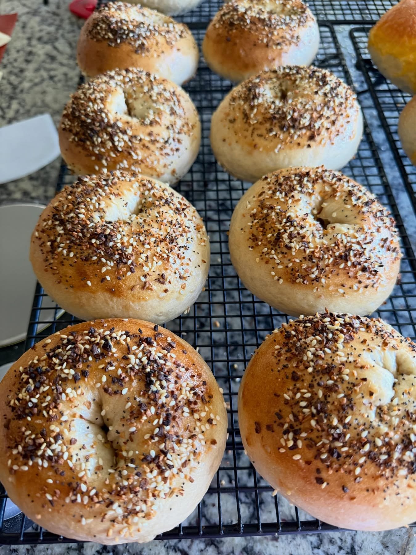 Sourdough Bagels