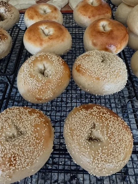 Sourdough Bagels