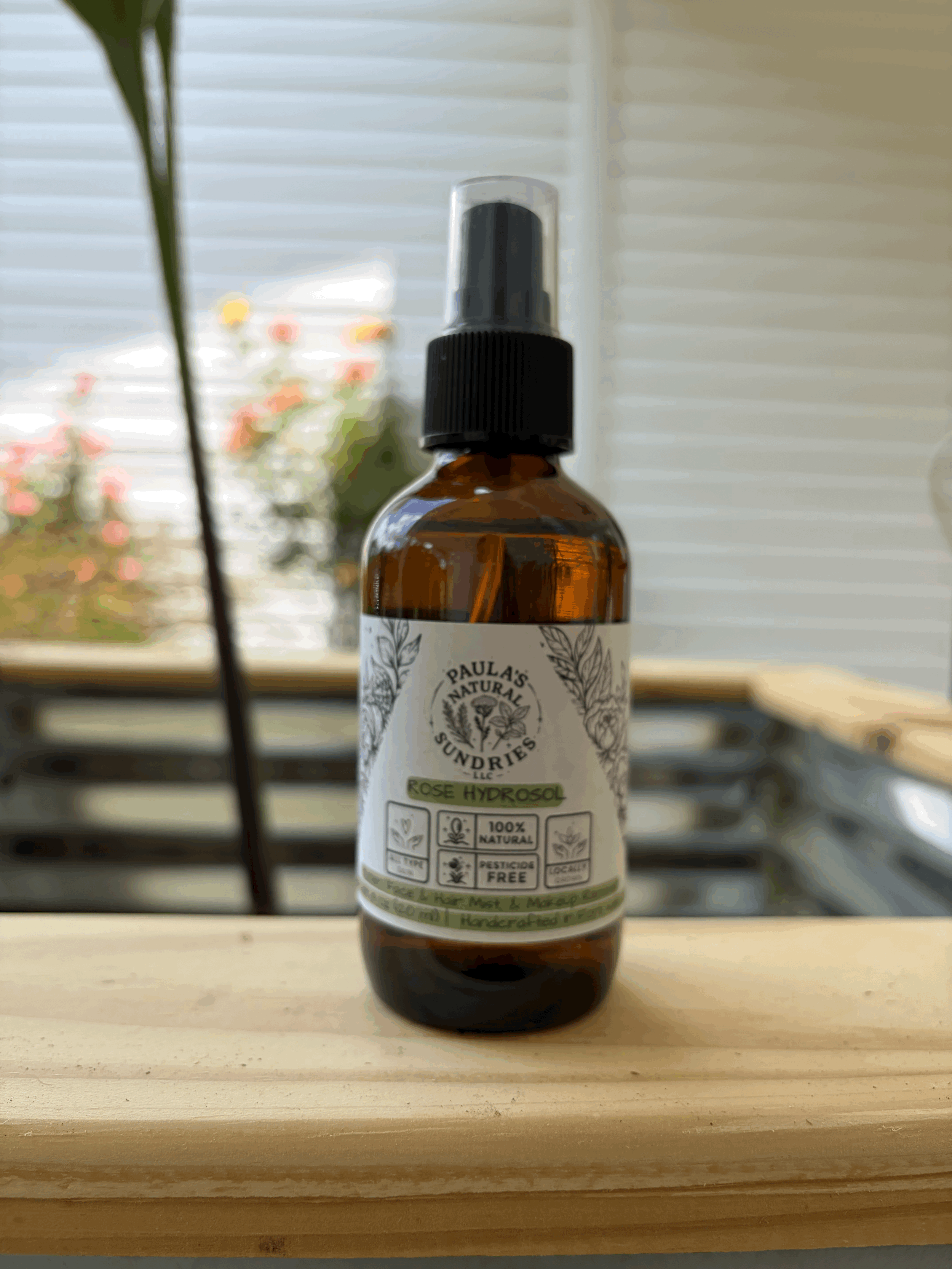 Rose Hydrosol, 4 oz