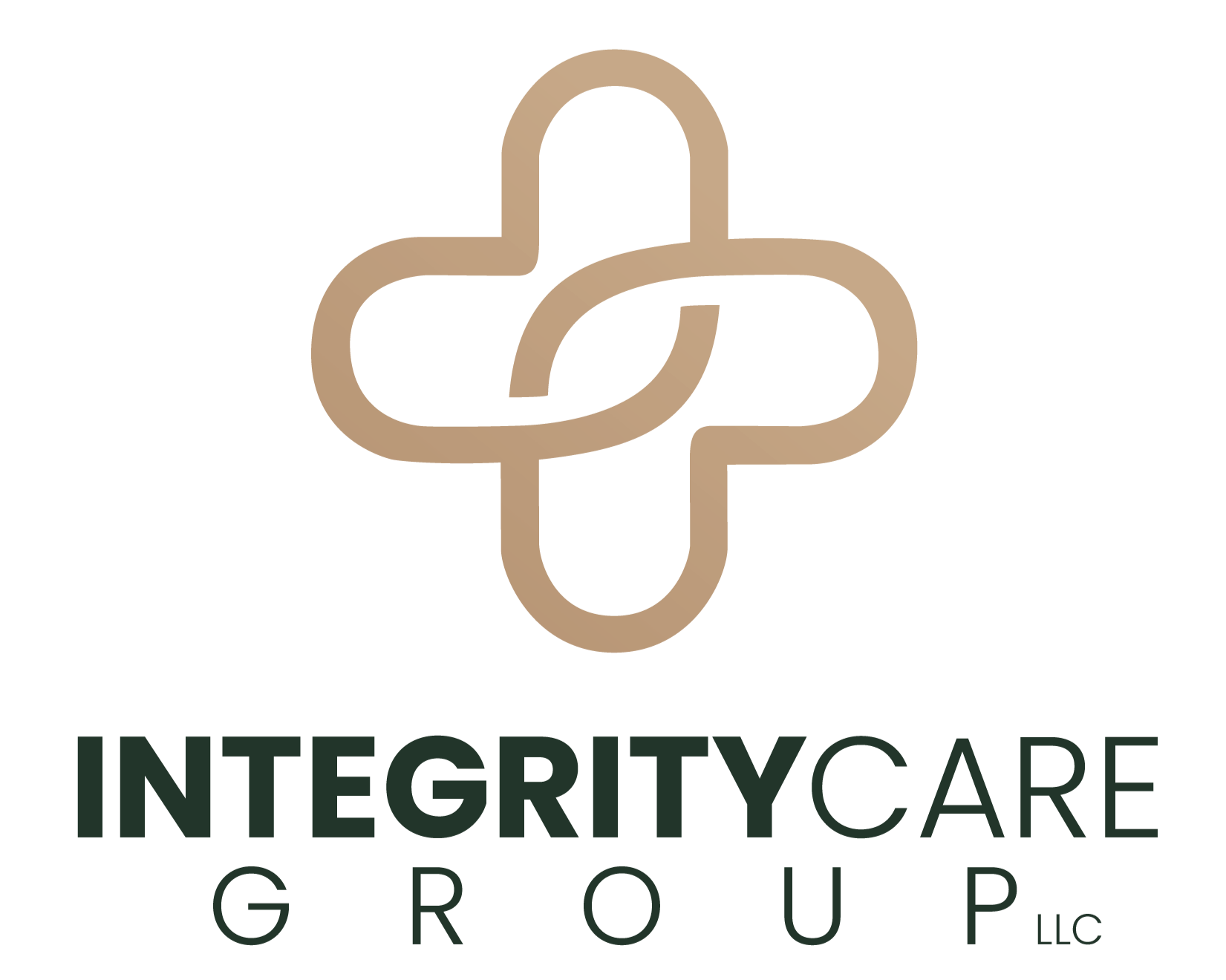 Logo of Integrtycare Group LLC featuring a stylized interconnected design above the company's name.