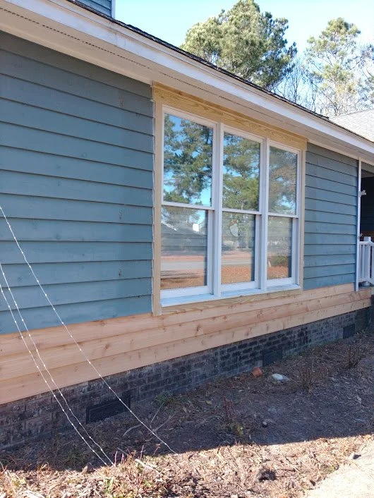 siding replacement wood vinyl plank cedar