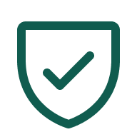 Shield check icon