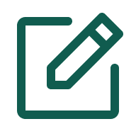 Note and pencil icon