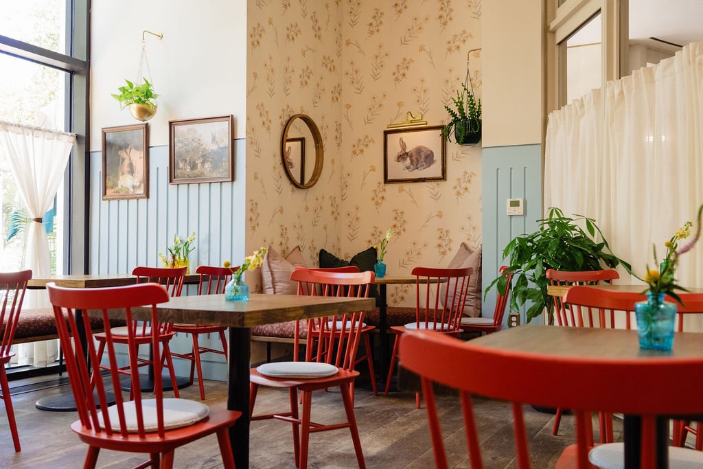 Interior of Fat Rabbit Social House