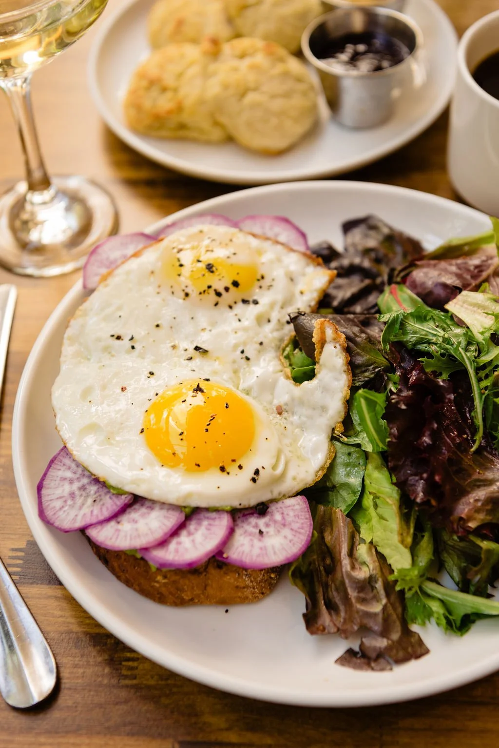  Fresh eggs and downtown Austin brunch restaurant 