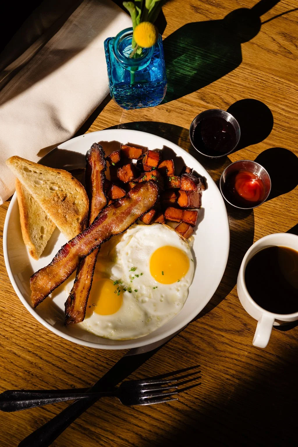  All American breakfast table 