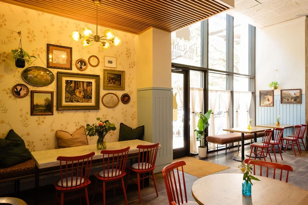  Interior of Austin restaurant 