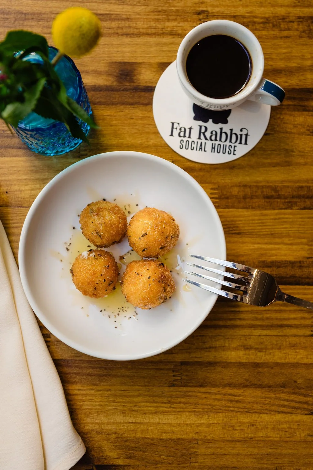  Lavender goat cheese balls as food option for SXSW 
