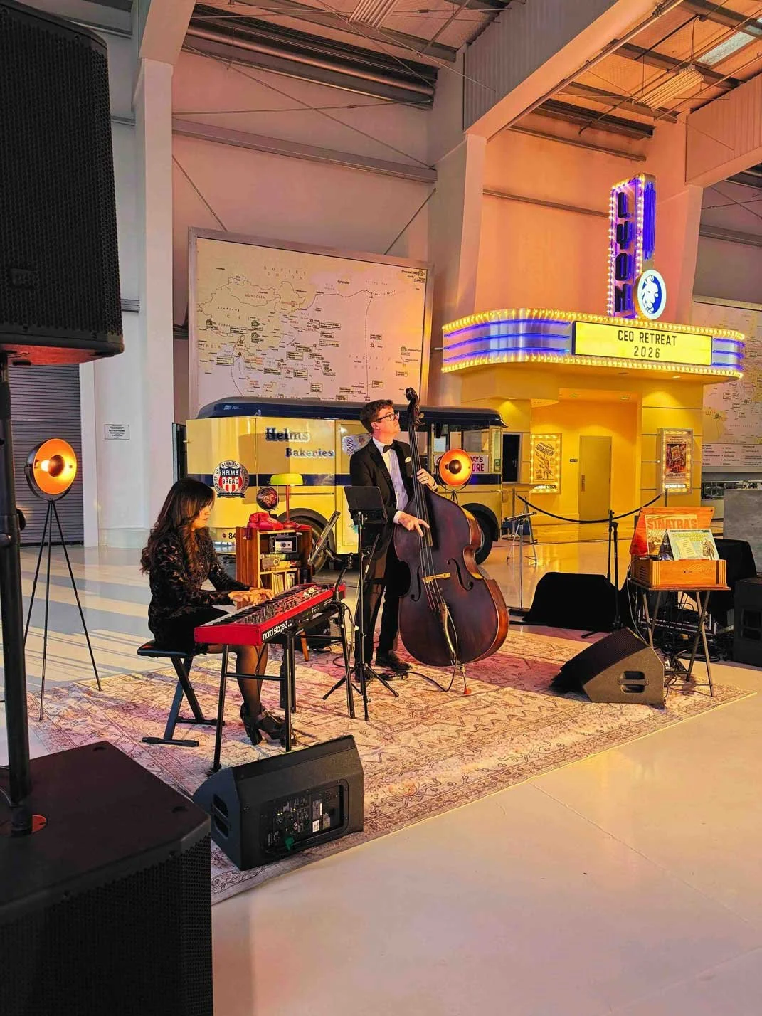 Creating the Atmosphere: A Pan Am-Inspired Executive Reception at the Air Museum
