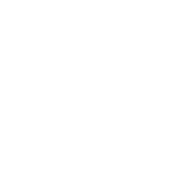 White outline of an atom symbol on a black background.