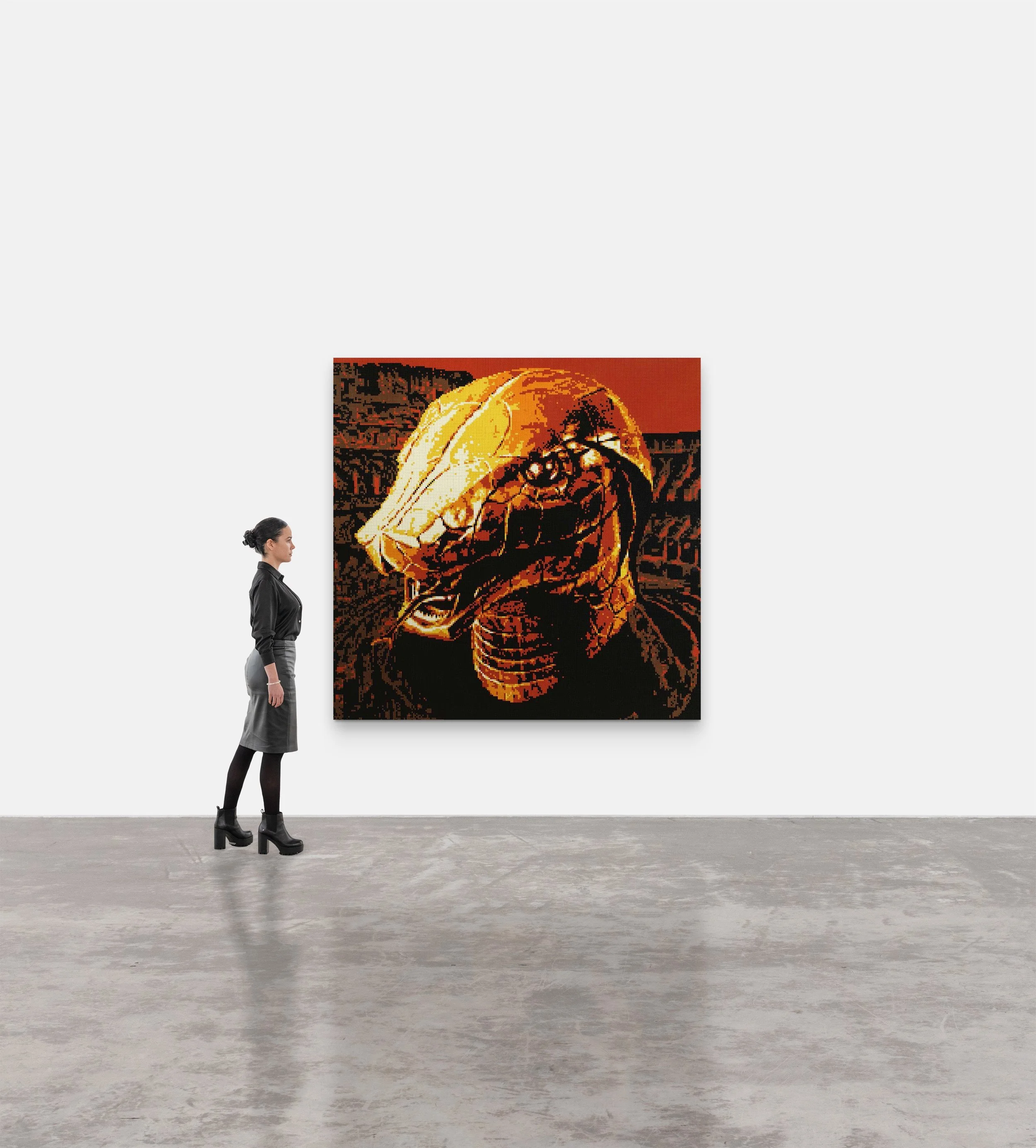 Ai WeiWei
ZODIAC SNAKE, 2018
Legos
190 x 190 cm | 75 x 75 In.
Unique
Available