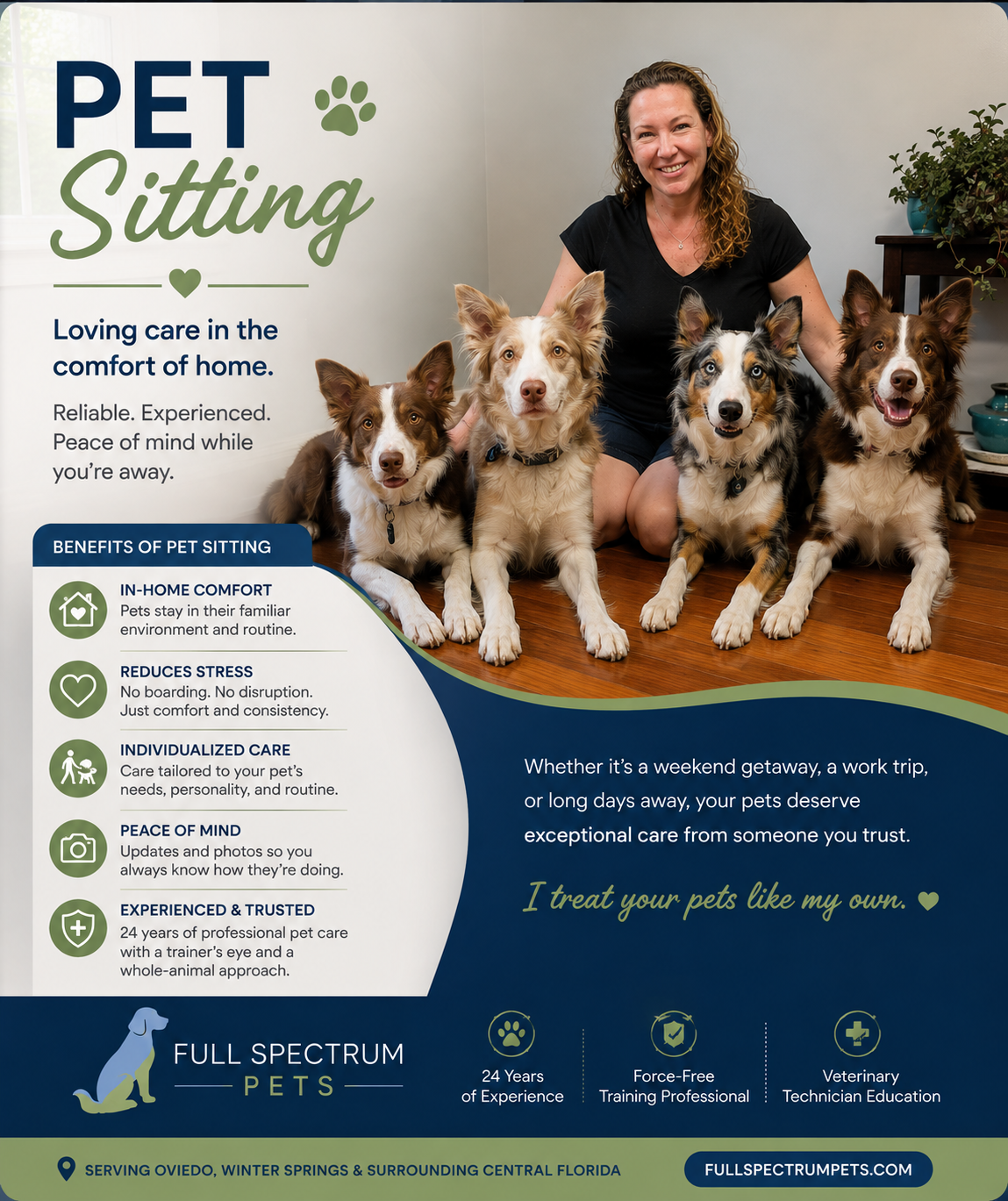 Pet Sitting Oviedo Winter Springs