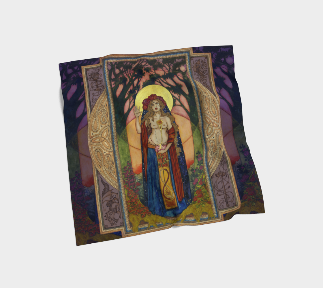 Chrism Silk Scarf
