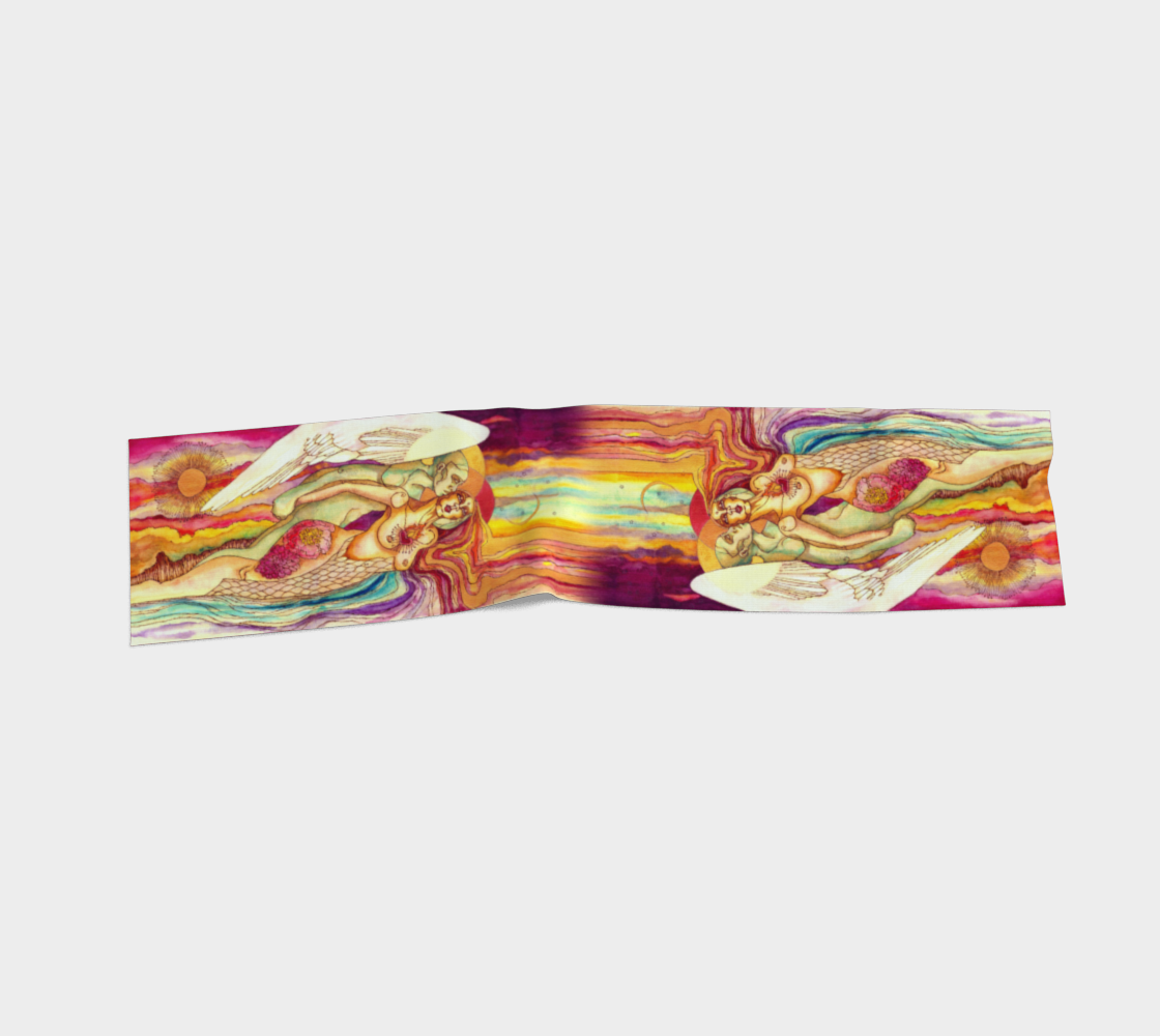 The Lovers Silk Scarf