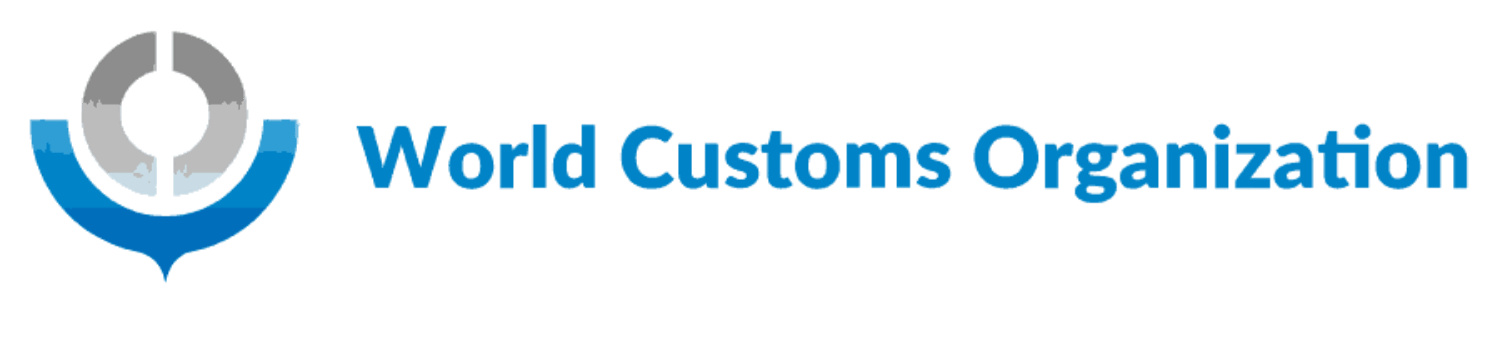 Logo of the World Customs Organization, featuring a circular emblem with a compass and a stylized world map, with the organization name to the right.