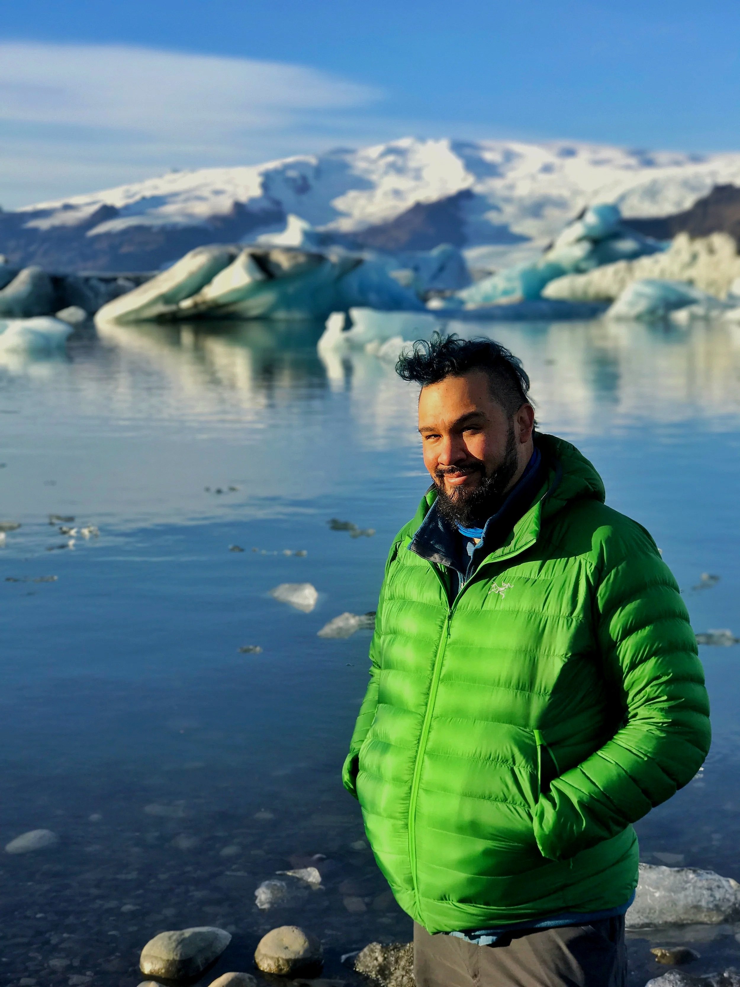 Coach Chris in Iceland