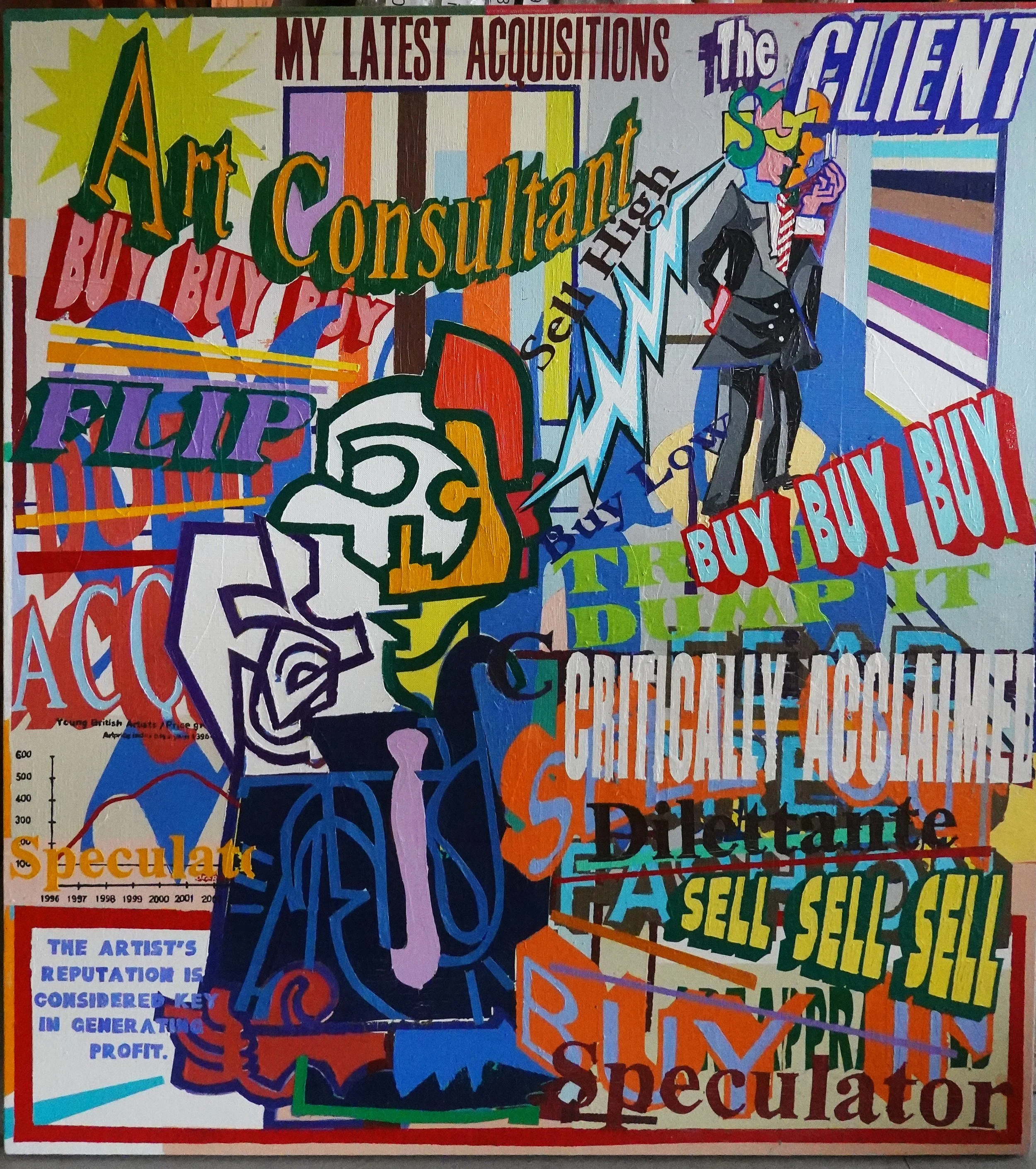 Art Consultant, Client, 54 x 48 in