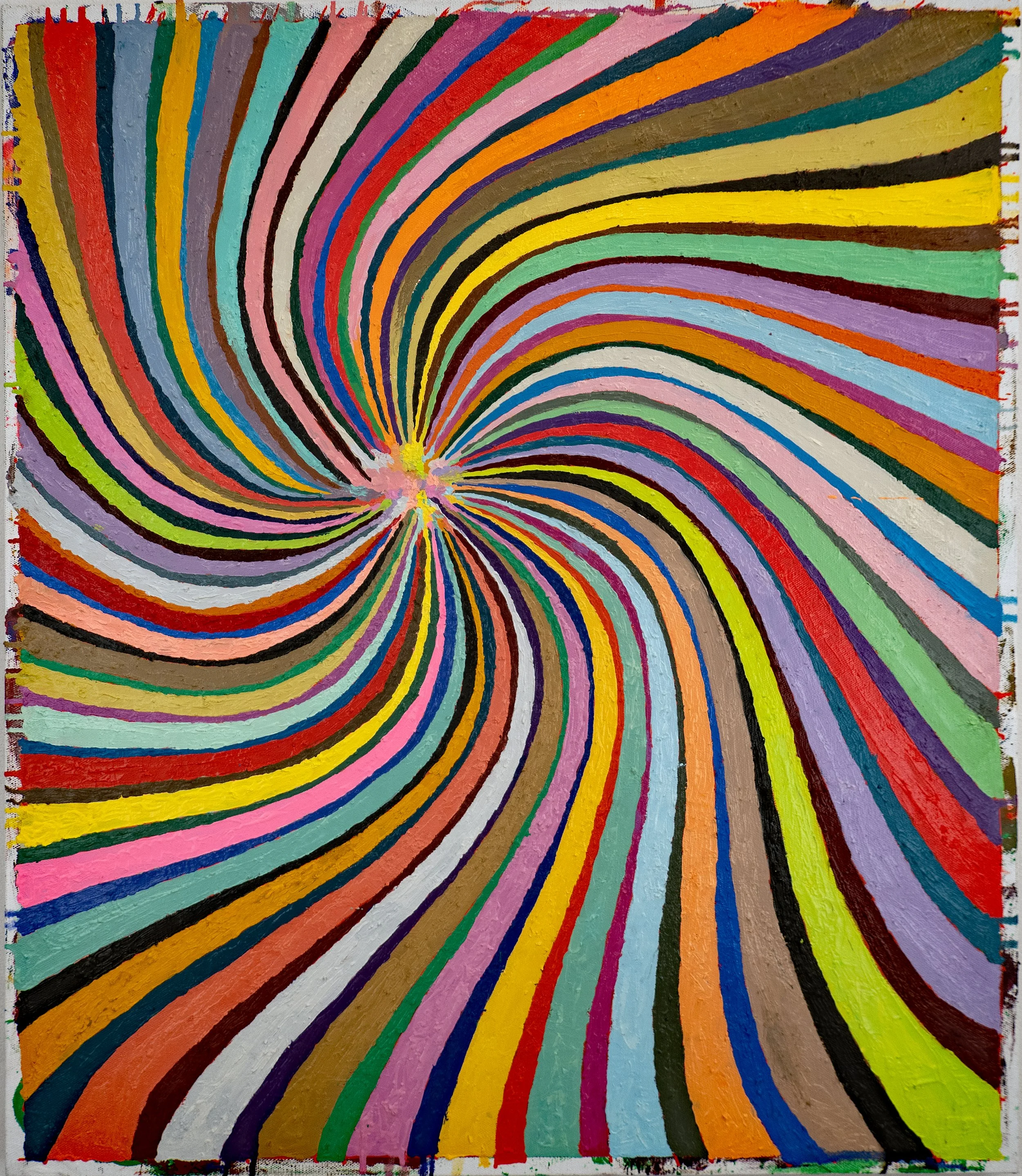 Untitled Vortex Abstraction 7, 42 x 36 in