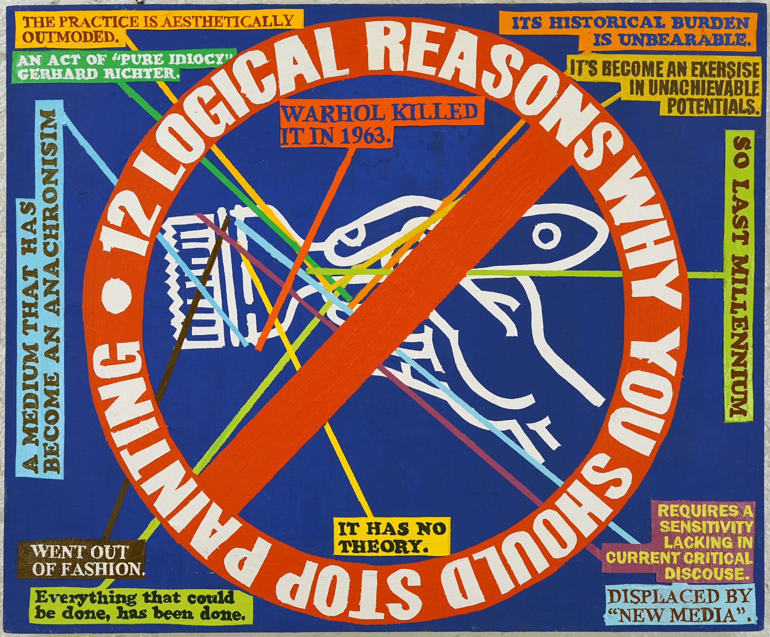 12 Logical Reasons Why, 28 x 34 in