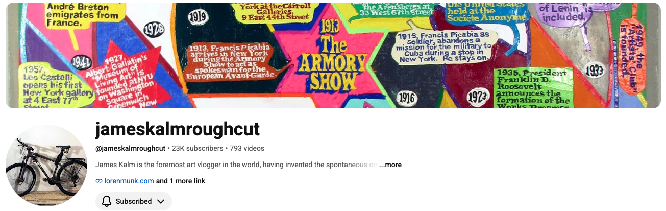 A colorful illustrated timeline with various historical events from 1913 to 1944, featuring text boxes with dates and descriptions about political figures and events, centered around 'The Armory Show' in 1913.
