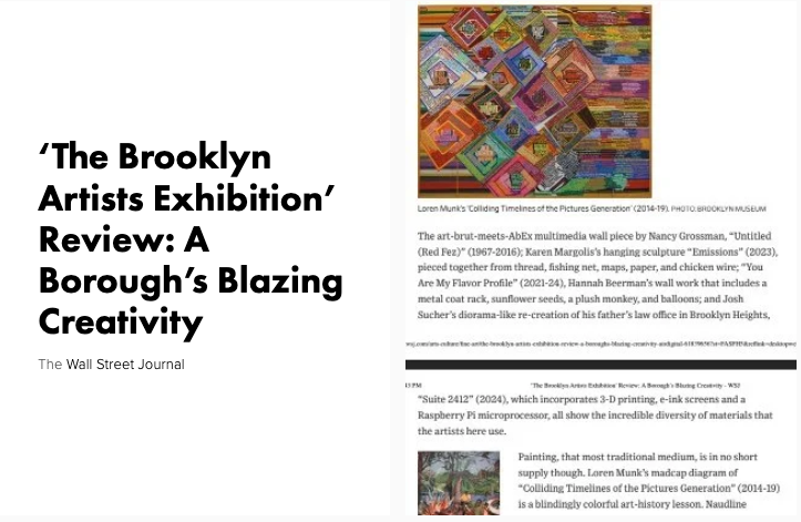 The Brooklyn Artists Exhibition, October 4, 2024–January 26, 2025, Brooklyn Museum