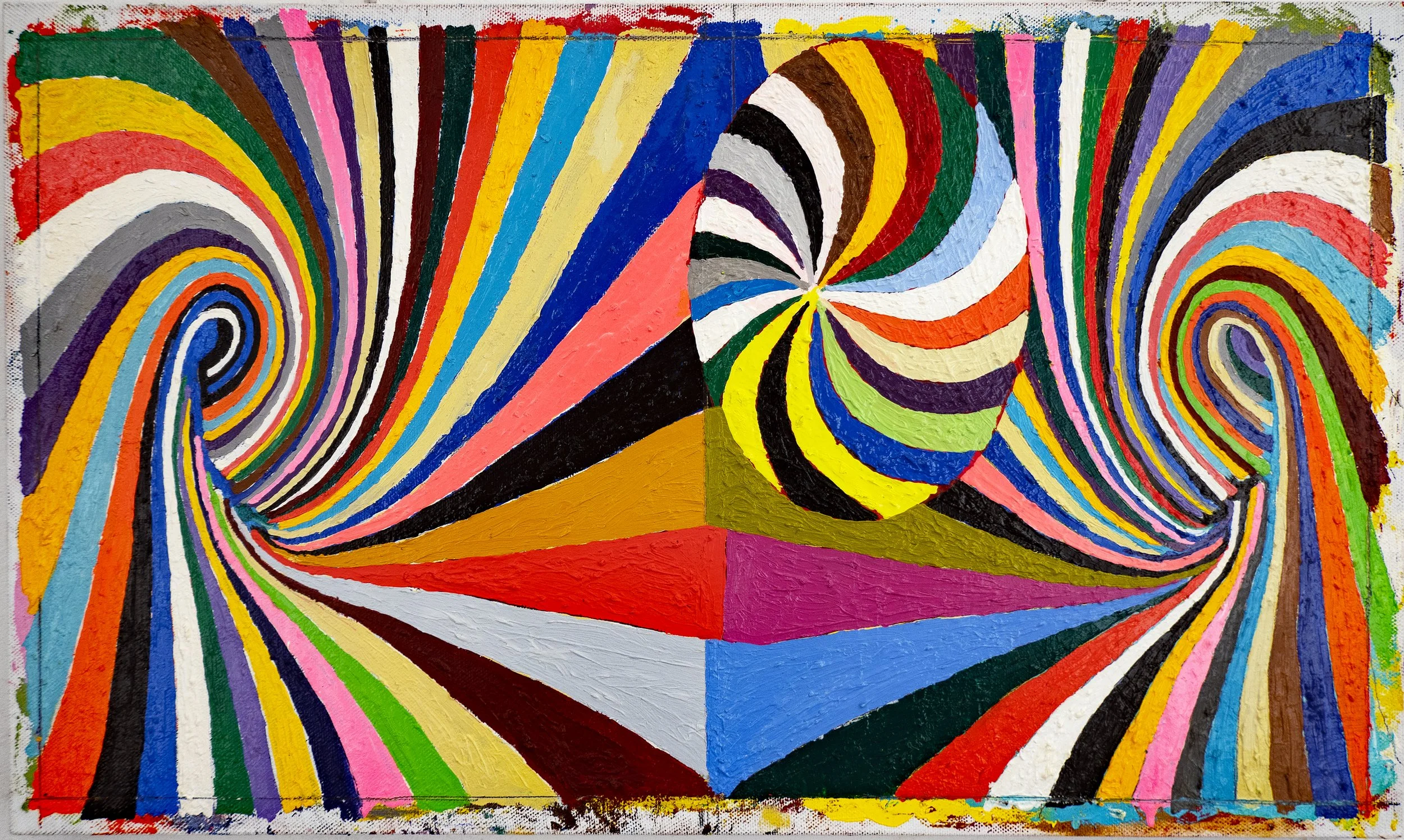 Untitled Abstraction 6, 18 x 30 in