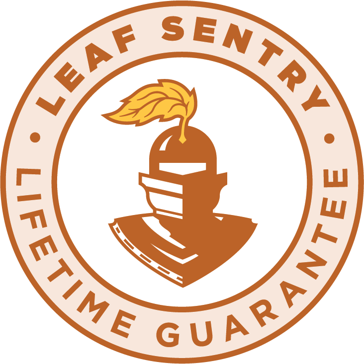 Leaf Sentry Lifetime Guarantee Badge