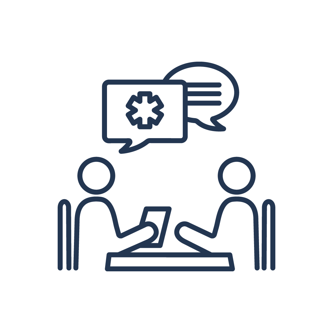 Medical consultation icon