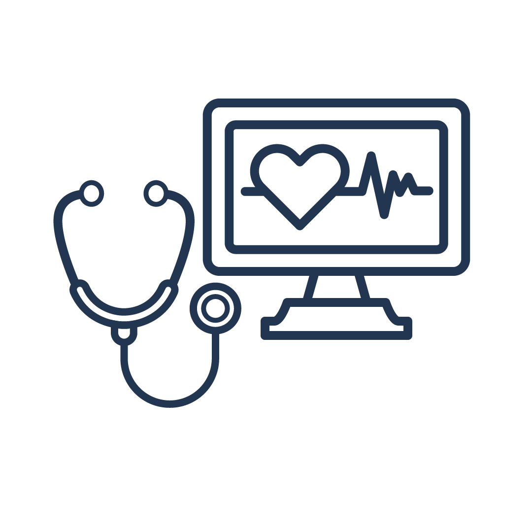 Medical examination icon