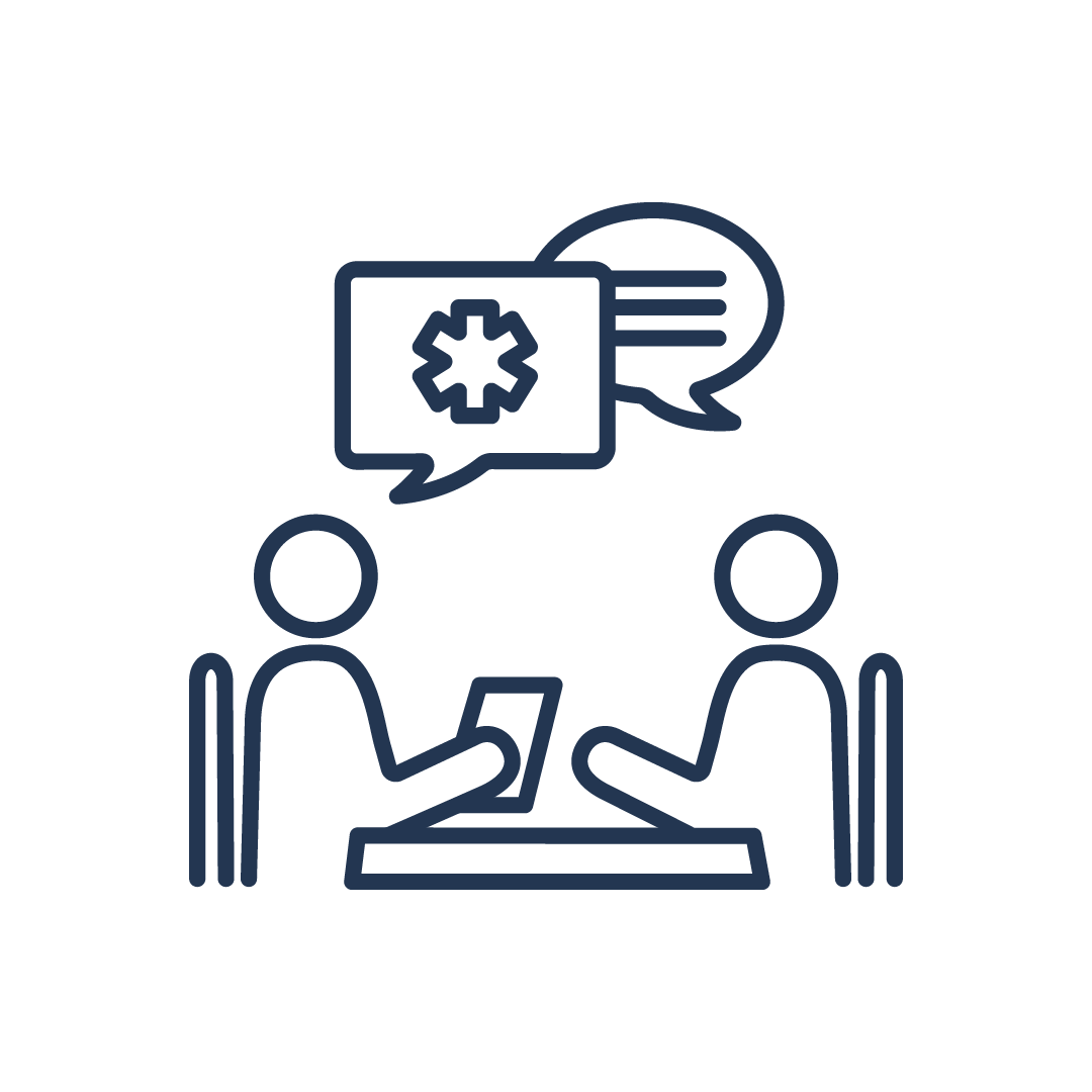 Medical consultation icon