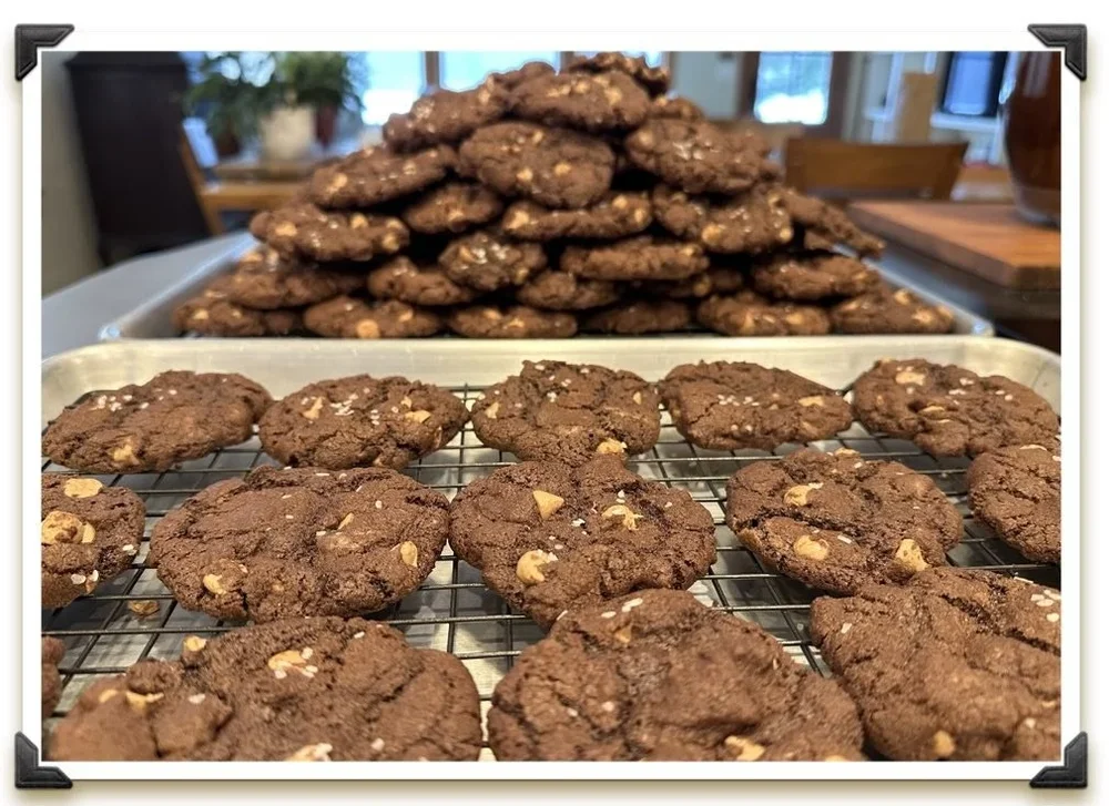 Salted Caramel Chocolate Cookies