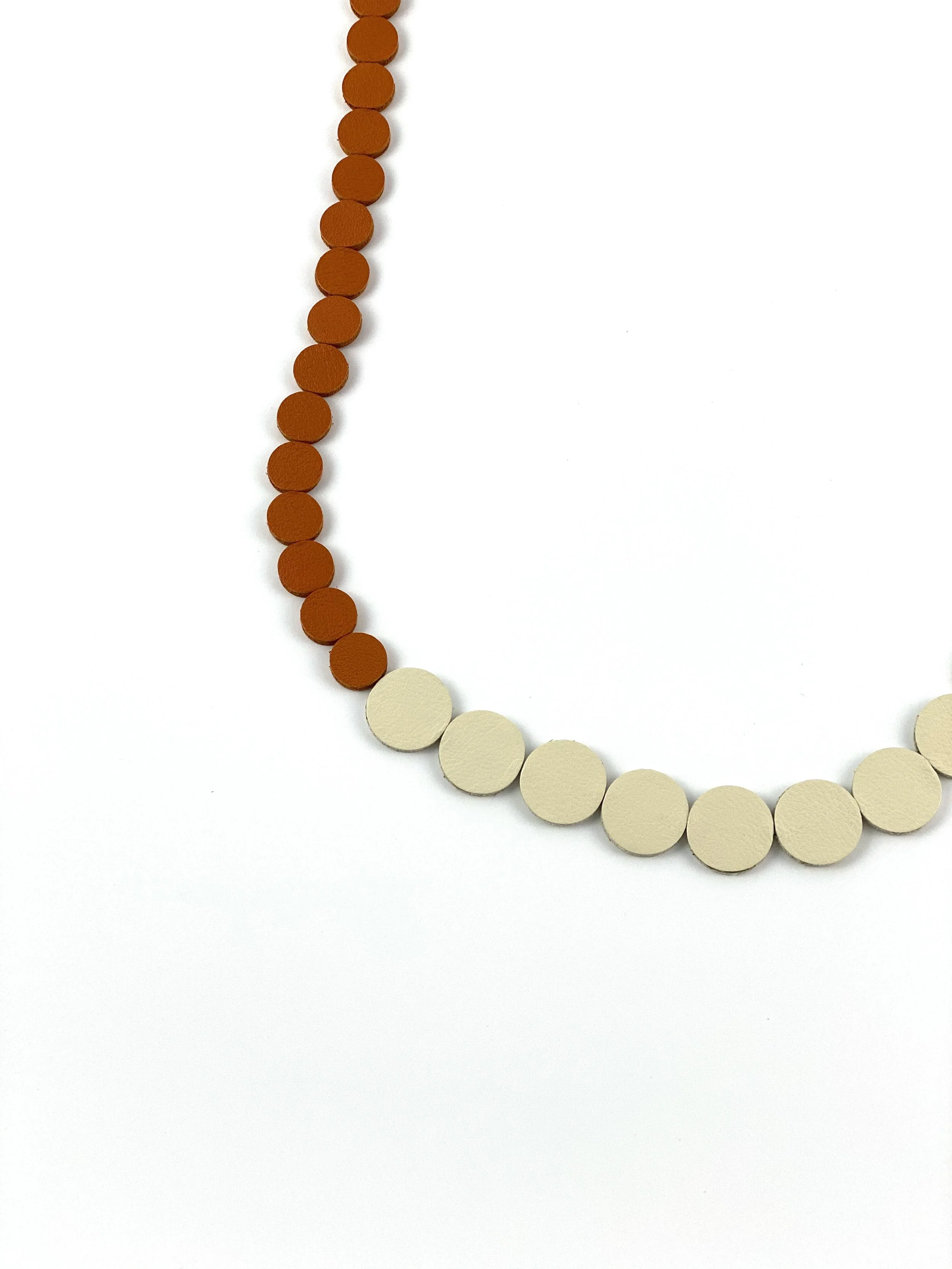 polka-dots-leather-necklace-rust-cream-detail.jpg