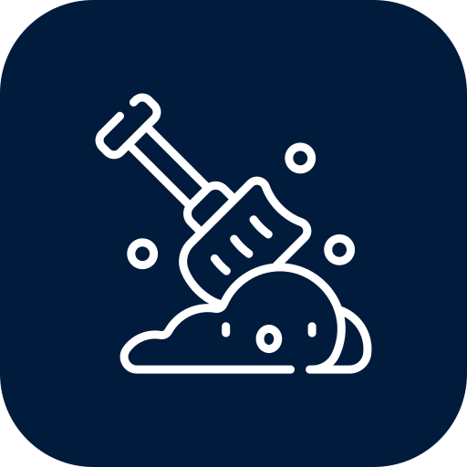Icon of a syringe with a liquid droplet and bubbles, representing vaccination or injection