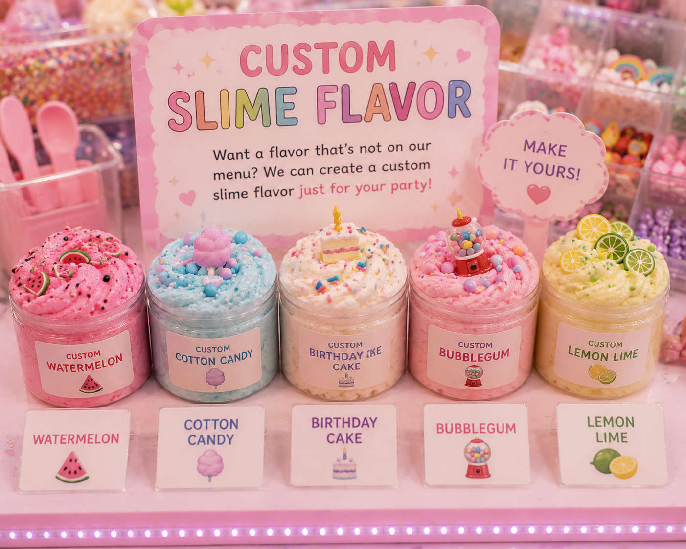🍒 Custom Slime Flavor