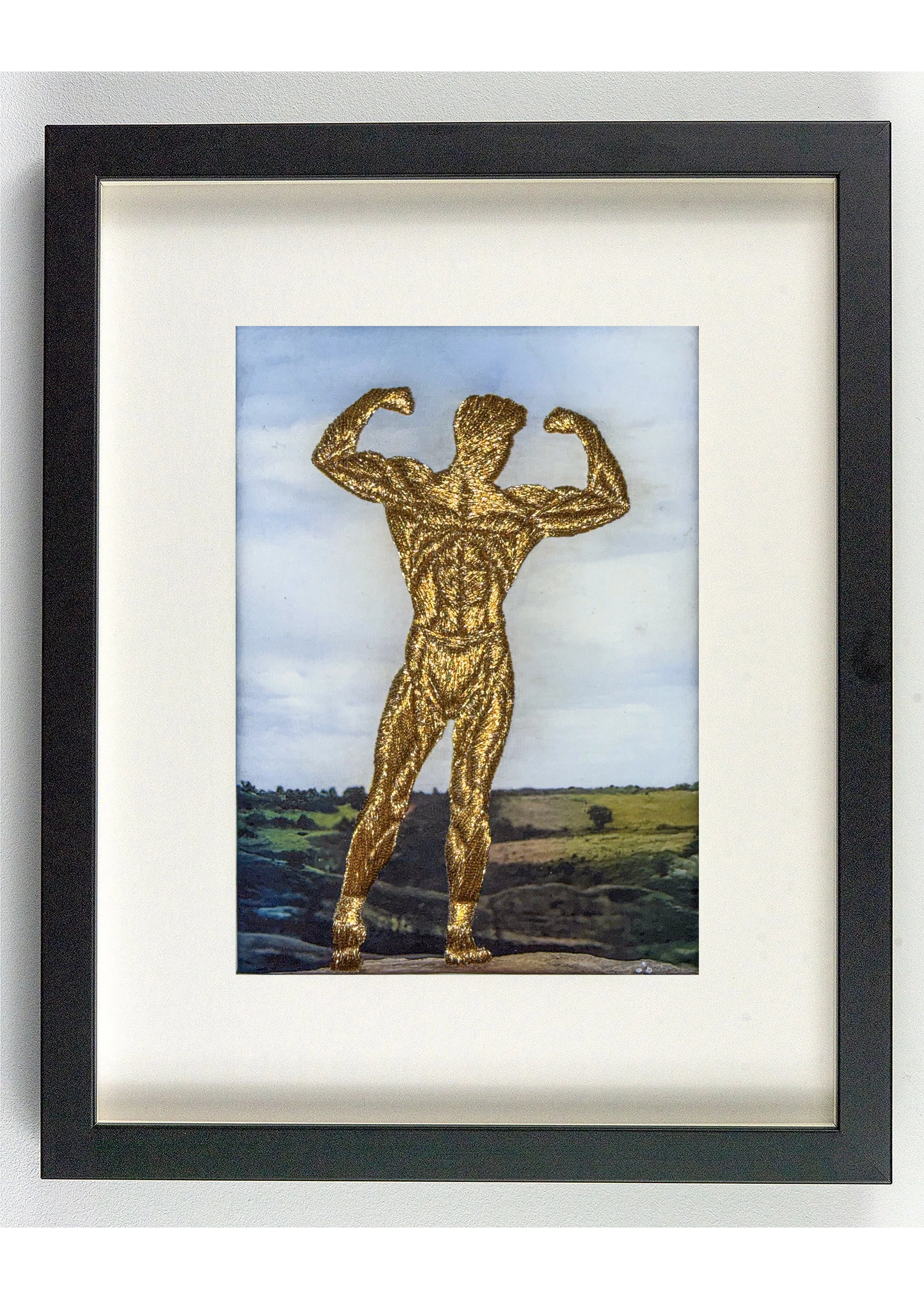 This Is Our Truth framed in black, original queer art by Vancouver artist Paul Gravett