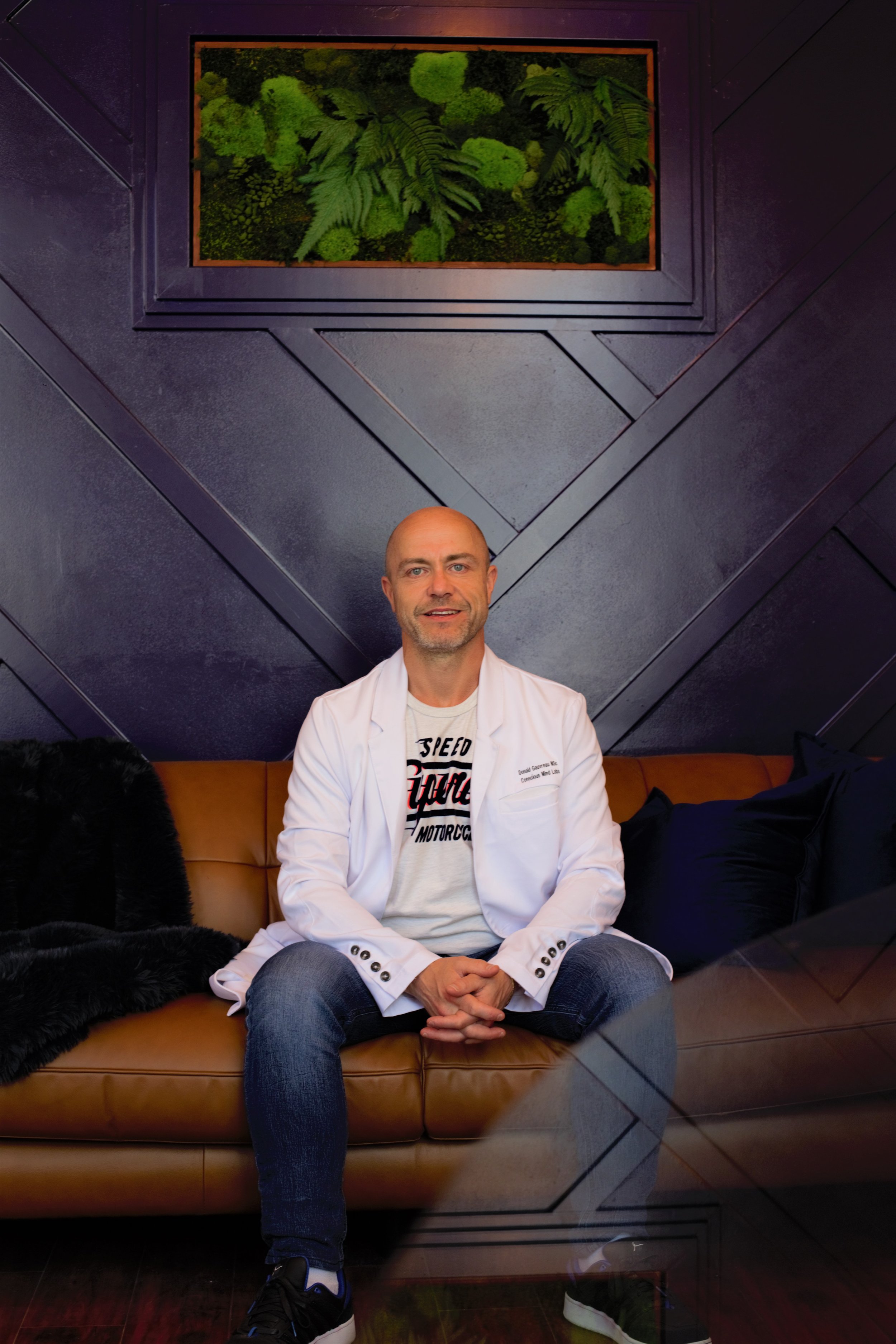 Donald Gauvreau, Founder of Conscious Mind Clinic providing psychedelic-assisted therapy consultations and client intake in North Vancouver.