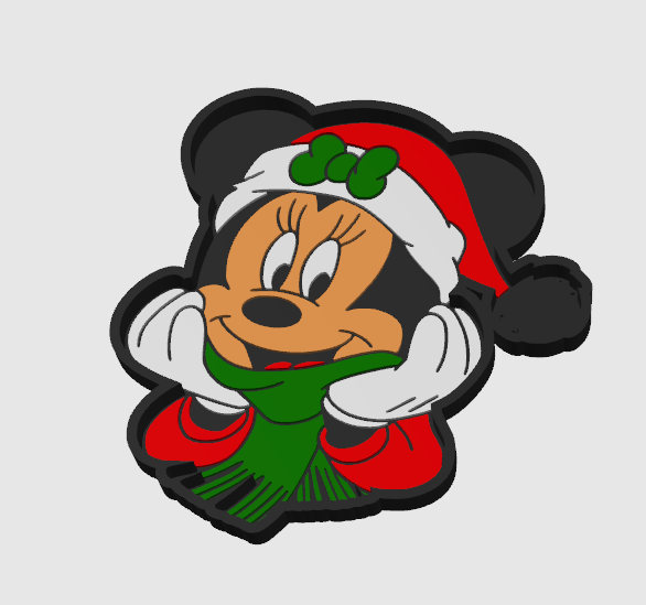 MINNIE XMAS TRAY