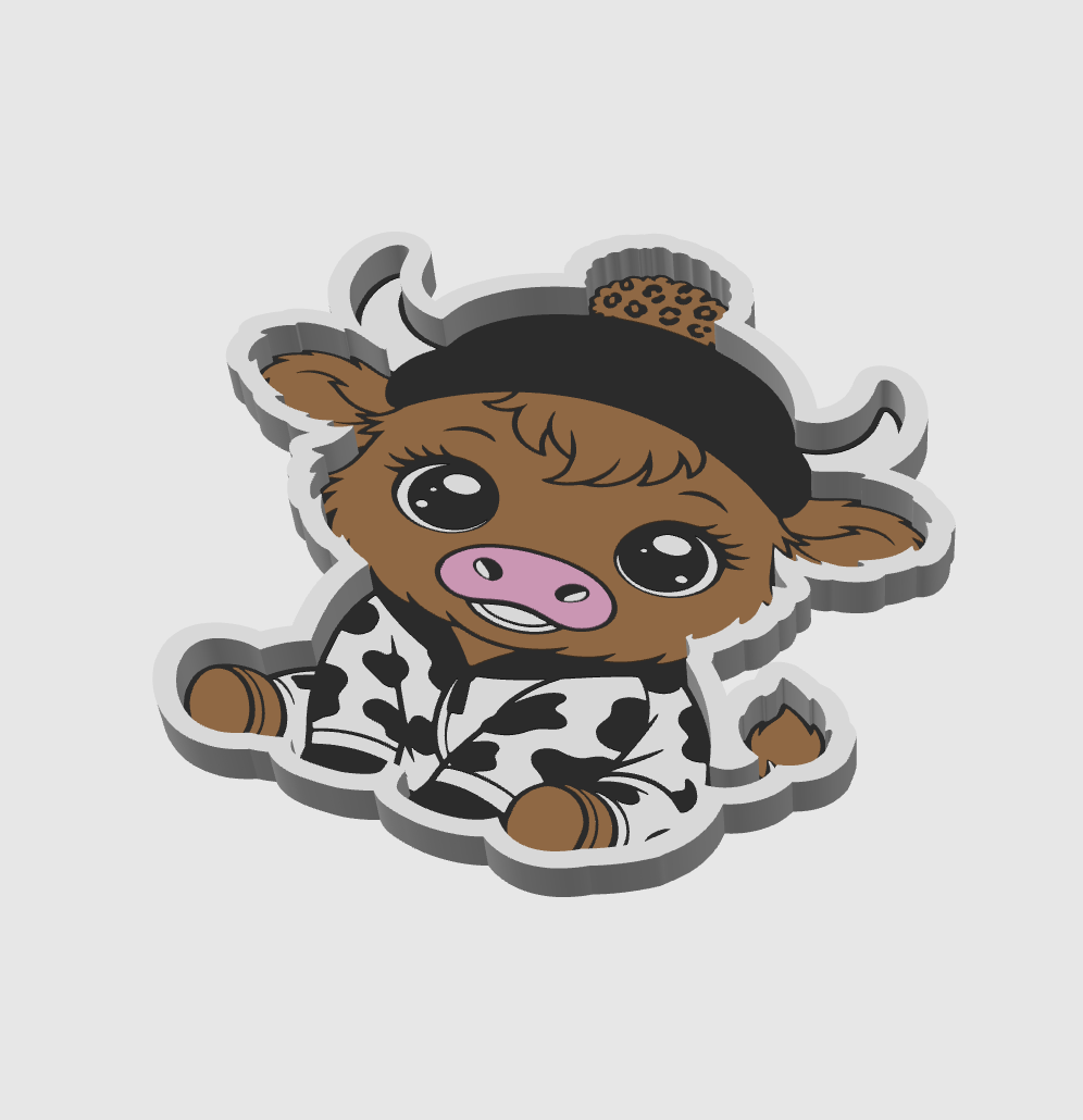 COW TRINKET TRAY