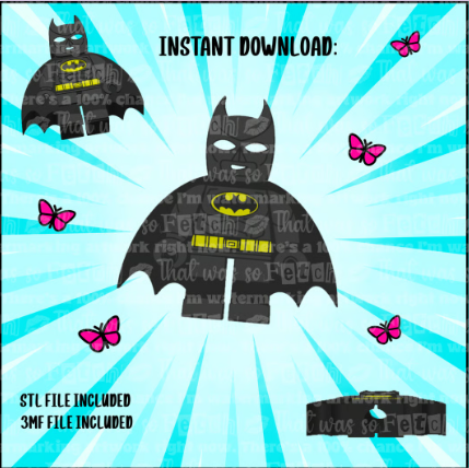 BATMAN 8.5MM TOPPER