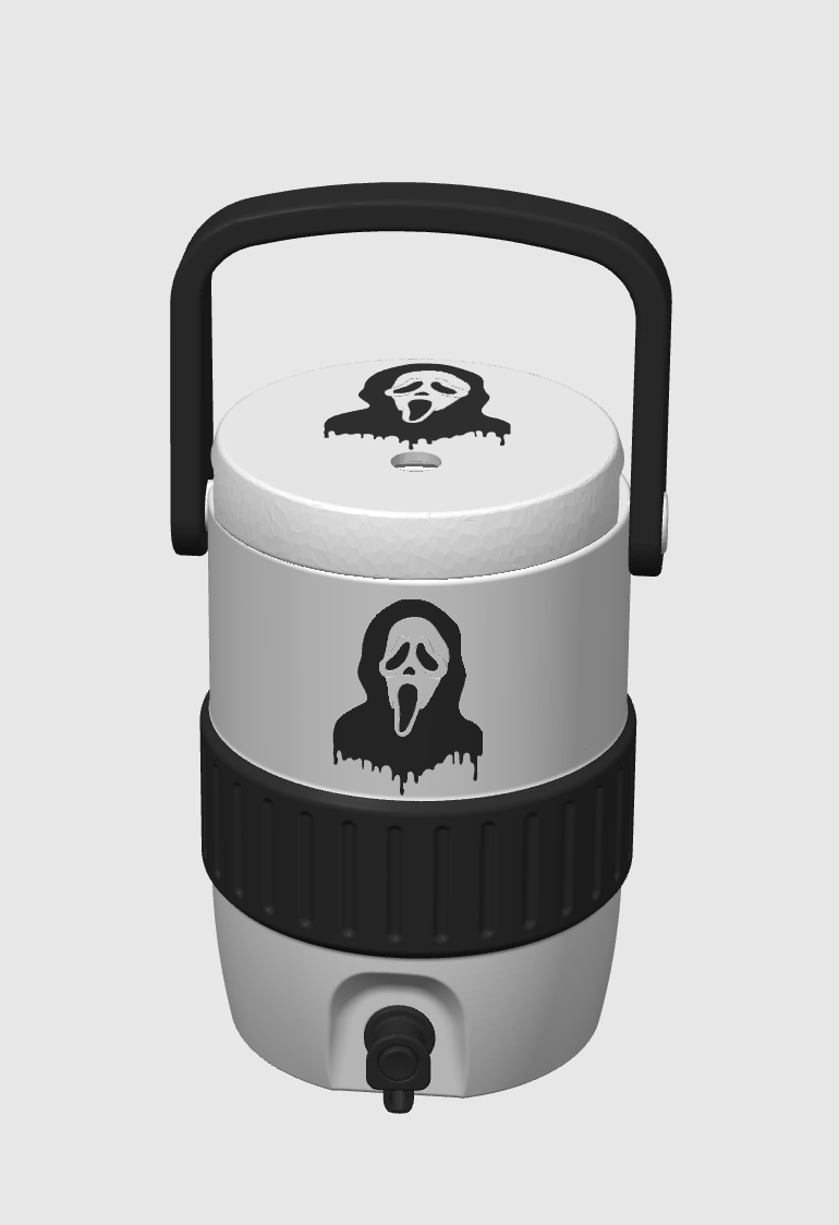 GHOST FACE CAN HOLDER