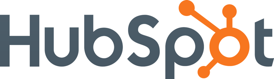 The HubSpot logo with text and an orange interconnected nodes symbol.