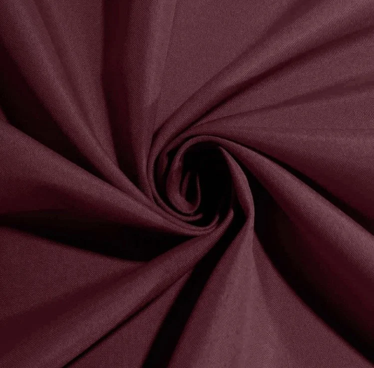 Burgundy linen napkin