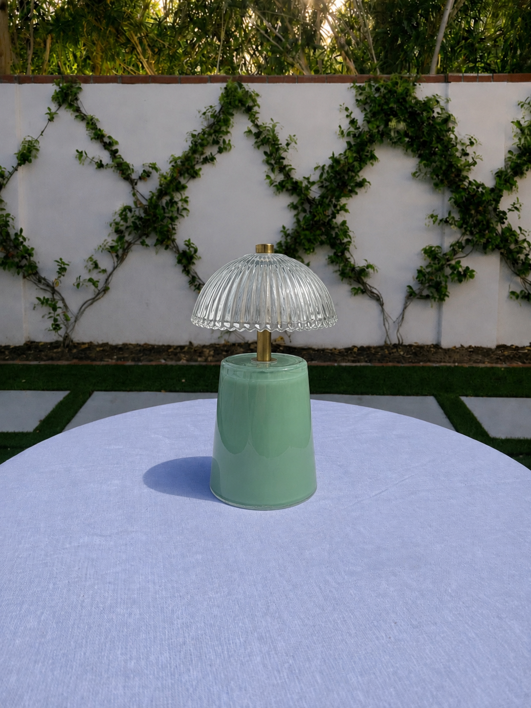 Sage Green/ Eucalyptus Cordless Table Lamp