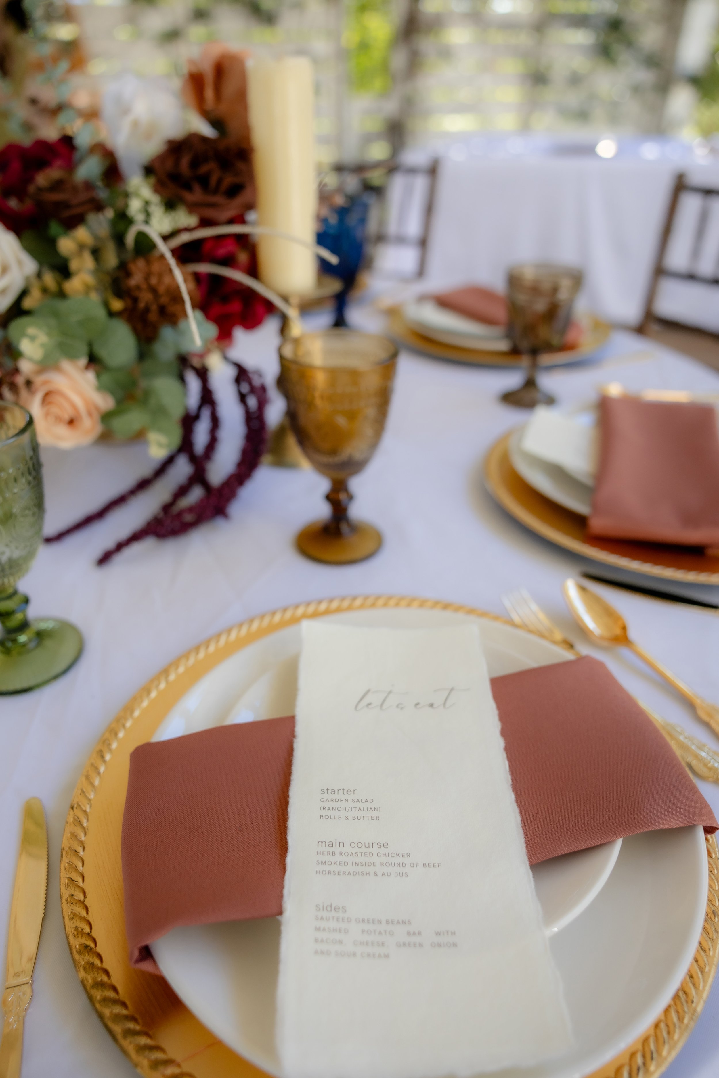 White Dinner Plate